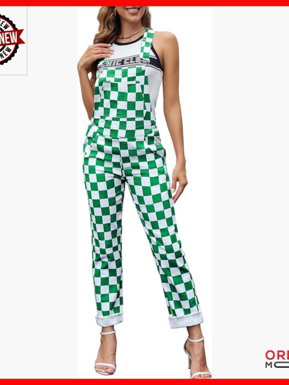 Denim Overalls Jumpsuit High Waist Stretch Jeans Women's Fashion